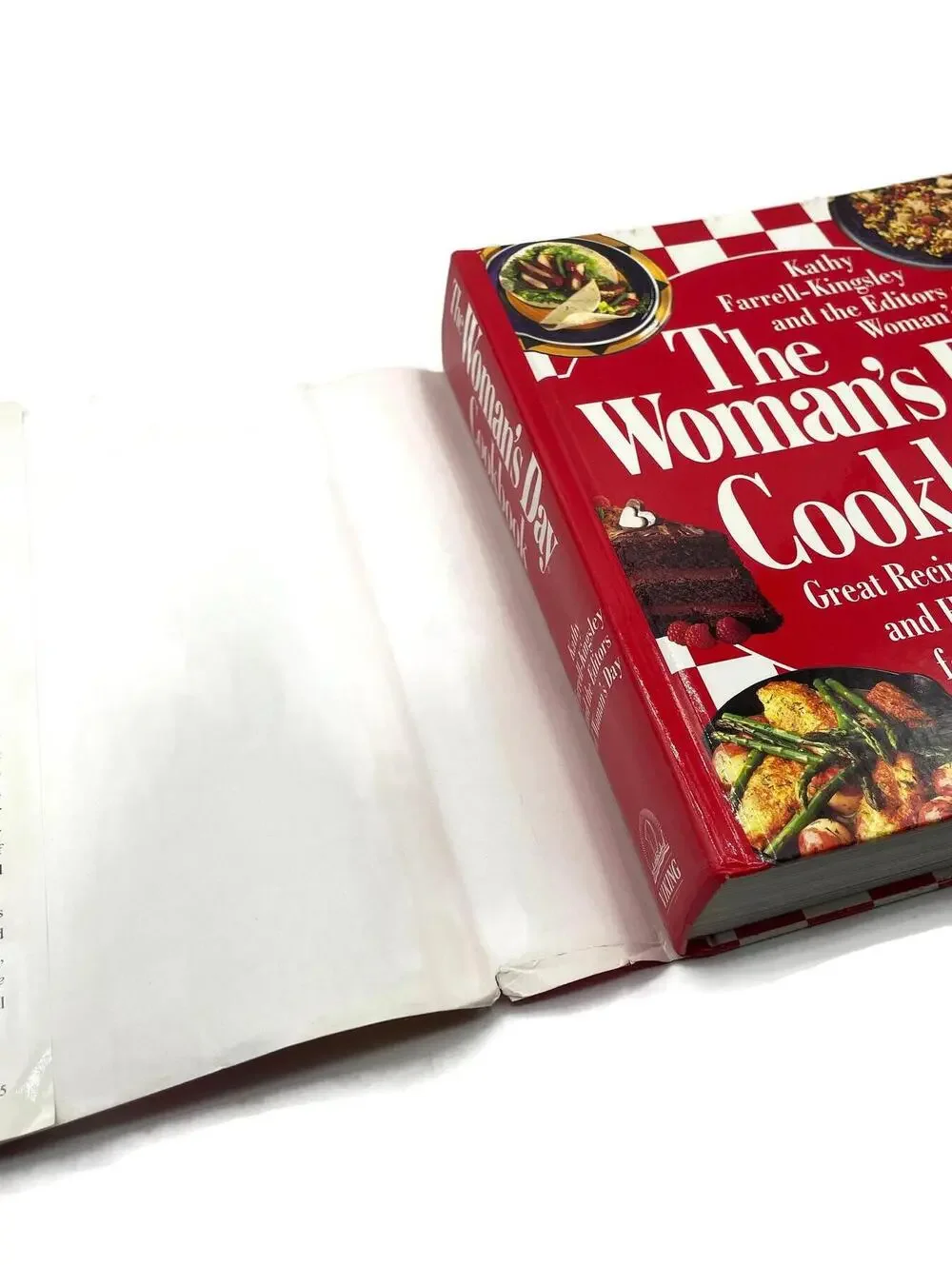 Vintage Woman's Day Cookbook, 1995, Illustrated Recipes